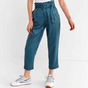 Urban Outfitters High Waisted Paper Bag Trousers